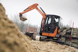 Mini-graafmachines Hitachi ZX38U-5A
