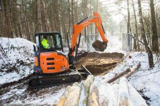 Mini-graafmachines Hitachi ZX48U-5A