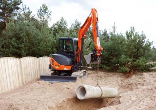 Mini-graafmachines Hitachi ZX 52 U 3