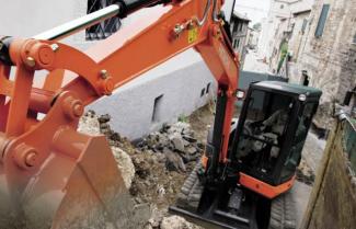 Mini-graafmachines Hitachi ZX55U-5A
