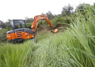 Mini-graafmachines Hitachi ZX 60 USB-3
