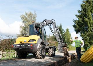 Mobiele graafmachines Mecalac 12MTX