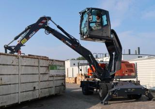 Mobiele graafmachines Atlas 160 MH