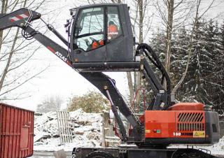Mobiele graafmachines Atlas 160 MH