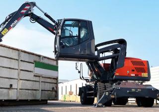 Mobiele graafmachines Atlas 160 MH