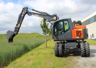 Mobiele graafmachines Atlas 160 W-SR