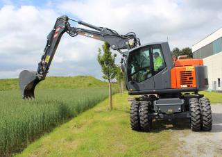 Mobiele graafmachines Atlas 160 W-SR