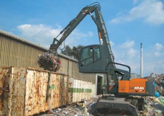 Mobiele graafmachines Atlas 200 MH