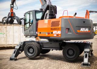 Mobiele graafmachines Atlas 250 MH
