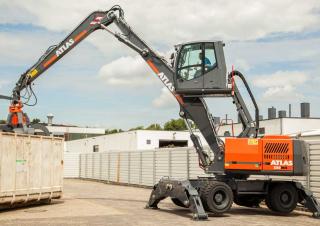Mobiele graafmachines Atlas 250 MH
