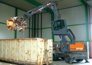 Mobiele graafmachines Atlas 270 MH