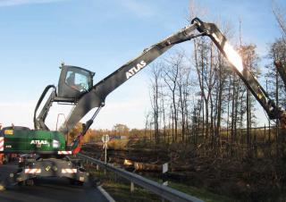 Mobiele graafmachines Atlas 270 MH