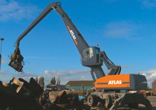 Mobiele graafmachines Atlas 520 MH