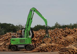 Graafmachines in overslaguitvoering Sennebogen 723M E