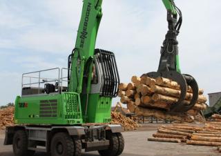 Graafmachines in overslaguitvoering Sennebogen 723M E  