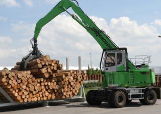Graafmachines in overslaguitvoering Sennebogen 735M E