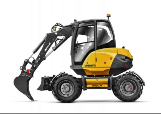 Mobiele graafmachines Mecalac 7MWR