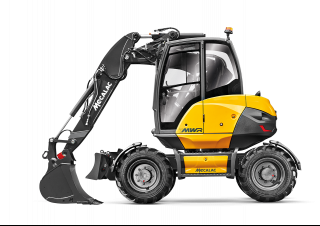 Mobiele graafmachines Mecalac 7MWR