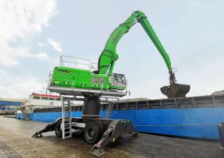 Graafmachines in overslaguitvoering Sennebogen 855M E Hybrid  