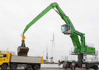 Graafmachines in overslaguitvoering Sennebogen 870M E Hybrid 