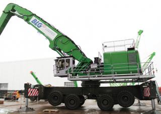 Graafmachines in overslaguitvoering Sennebogen 875 M