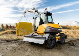 Mobiele graafmachines Mecalac 9MWR