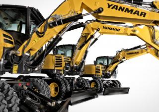 Mobiele graafmachines Yanmar B 110 PB