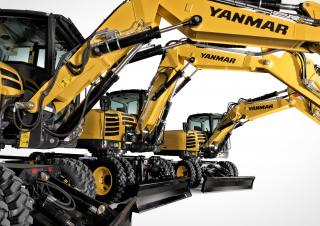 Mobiele graafmachines Yanmar B 95 2PB