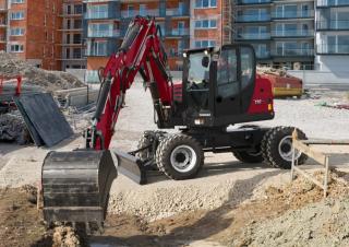 Mobiele graafmachines Yanmar B110W 