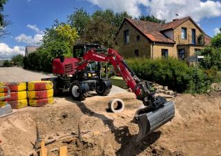 Mobiele graafmachines Yanmar B75W TPA 