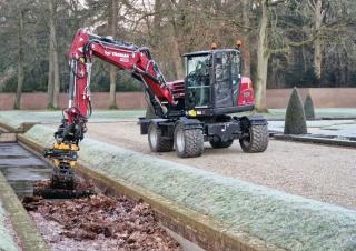 Mobiele graafmachines Yanmar B95W MB 