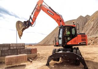 Mobiele graafmachines Doosan DX140W-5