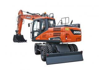Mobiele graafmachines Doosan DX170W-5