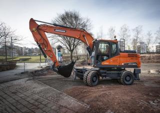 Mobiele graafmachines Doosan DX190W-5