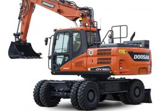 Mobiele graafmachines Doosan DX190W-5