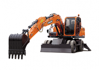 Mobiele graafmachines Doosan DX140W