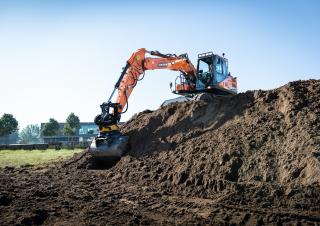 Mobiele graafmachines Doosan DX160W-7