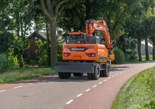 Mobiele graafmachines Doosan DX165WR-7