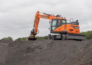Mobiele graafmachines Doosan DX165WR-7