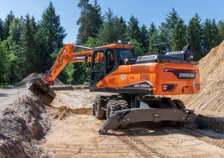 Mobiele graafmachines Doosan DX190W-7