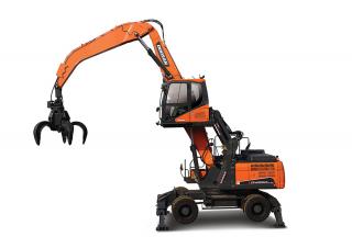 Graafmachines in overslaguitvoering Doosan DX250WMH-5