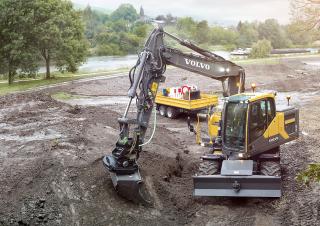 Mobiele graafmachines Volvo EW160E