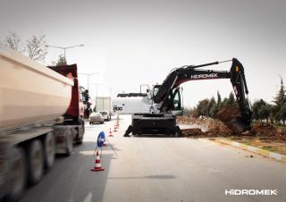 Mobiele graafmachines Hidromek HMK 200 W