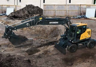 Mobiele graafmachines Hyundai HW170ACR