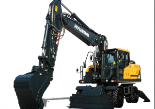 Mobiele graafmachines Hyundai HW210A