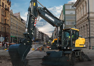 Mobiele graafmachines Hyundai HW210A