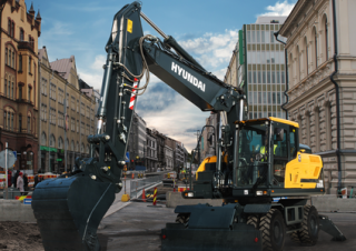 Mobiele graafmachines Hyundai HW210A