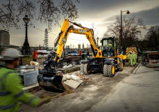 Mobiele graafmachines JCB Hydradig 110W