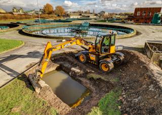 Mobiele graafmachines JCB Hydradig 110W