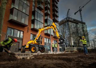 Mobiele graafmachines JCB Hydradig 110W